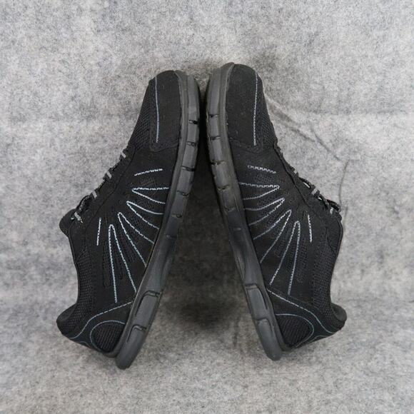 Danskin Now Shoes Womens 7 Sneaker Slip On Athletic Casual Comfort Walking Black - Picture 10 of 12